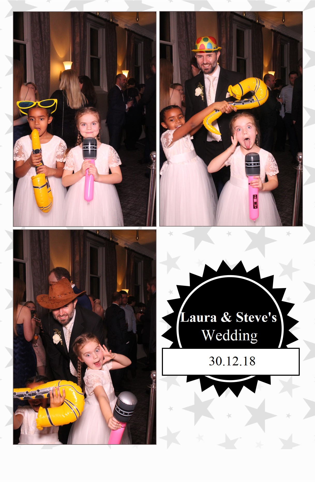 Steve and Laura's Wedding 2018 | View more photos from the event at gallery.myfunphotobooth.com/u/My-Fun-Photo-Booth/Steve-and-Lauras-Wedding-2018